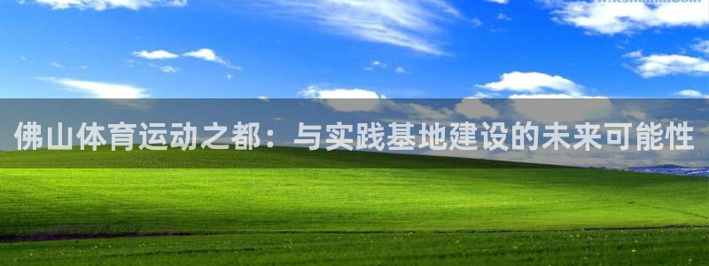 k1体育十年品牌官网：佛山体育运动之都：与实践基地建设的未来可能性